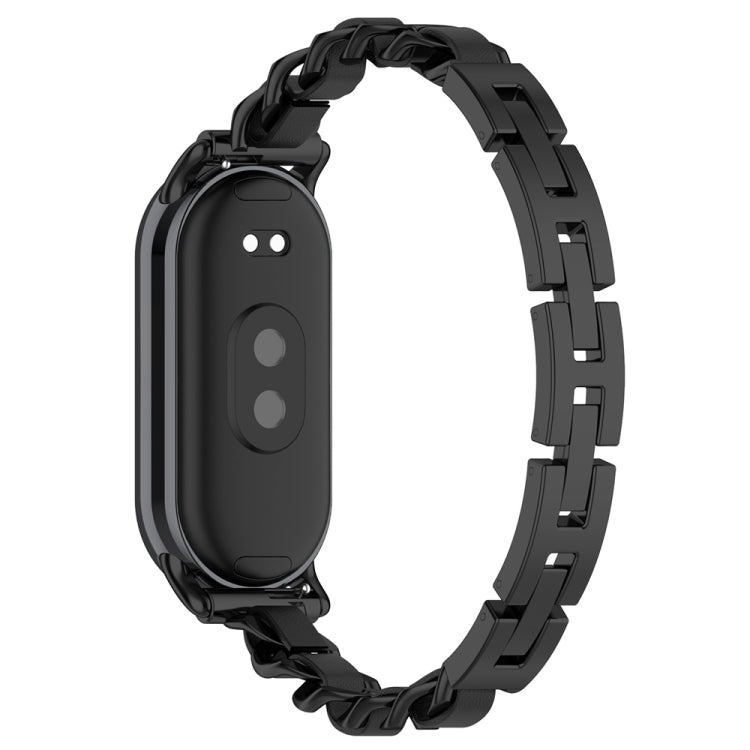For Xiaomi Mi Band 8 Bracelet Replacement Watch Band(Black) - Watch Bands by PMC TechLife | Online Shopping South Africa | PMC TechLife