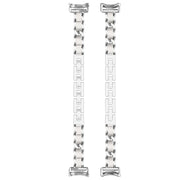 For Xiaomi Mi Band 8 Bracelet Replacement Watch Band(Silver)