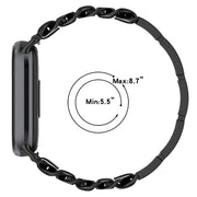 For Xiaomi Mi Band 8 Bracelet Replacement Watch Band(Silver)