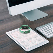 For Xiaomi Mi Band 8 Integrated Transparent Silicone Watch Band(White)