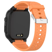 For Xplora X5 / X5 Play Children Watch Silicone Replacement Watch Band(Orange)