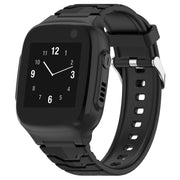 For Xplora X5 / X5 Play Children Watch Silicone Replacement Watch Band(Black)