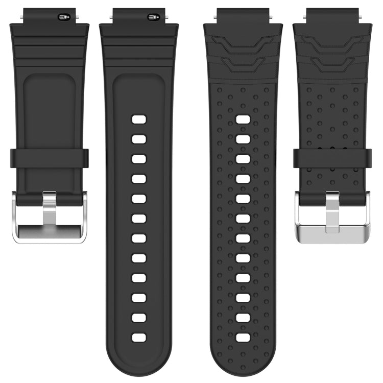 For Xplora X5 / X5 Play Children Watch Silicone Replacement Watch Band(Black)