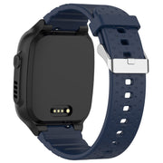 For Xplora X5 / X5 Play Children Watch Silicone Replacement Watch Band(Midnight Blue)
