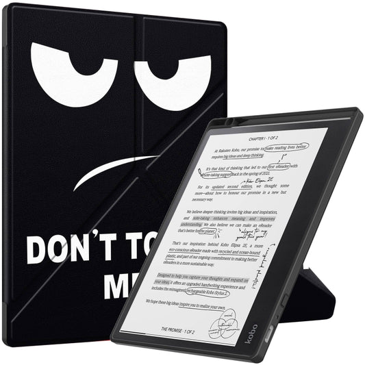 For Kobo Elipsa 2E Painted Deformation TPU Leather Smart Tablet Case(Big Eye ME) - free shipping - PMC Jewellery - Order now!