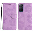 For Xiaomi Redmi Note 11 Pro 5G Global Flower Embossing Pattern Leather Phone Case(Purple) - free shipping - PMC TechLife - Order now!