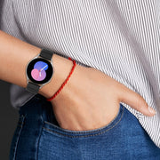22mm Universal Dots Pattern Silicone Replacement Watch Band(Midnight Blue)