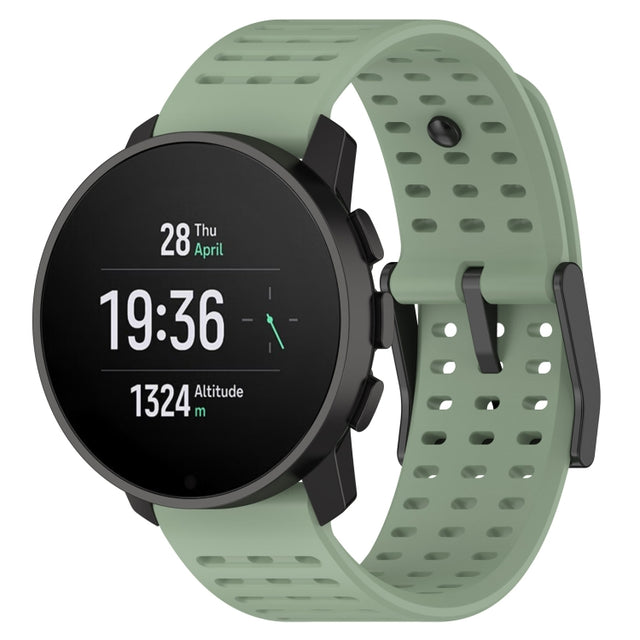 For Suunto 9 Peak Pro / Suunto Vertical Silicone Replacement Watch Band(Green)
