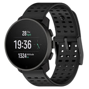 For Suunto 9 Peak Pro / Suunto Vertical Silicone Replacement Watch Band(Black)