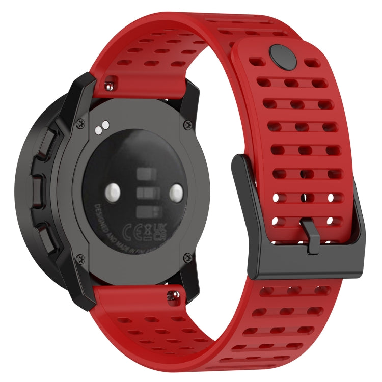 For Suunto 9 Peak Pro / Suunto Vertical Silicone Replacement Watch Band(Red)