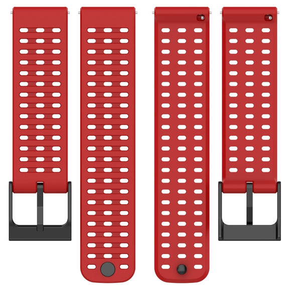 For Suunto 9 Peak Pro / Suunto Vertical Silicone Replacement Watch Band(Red)