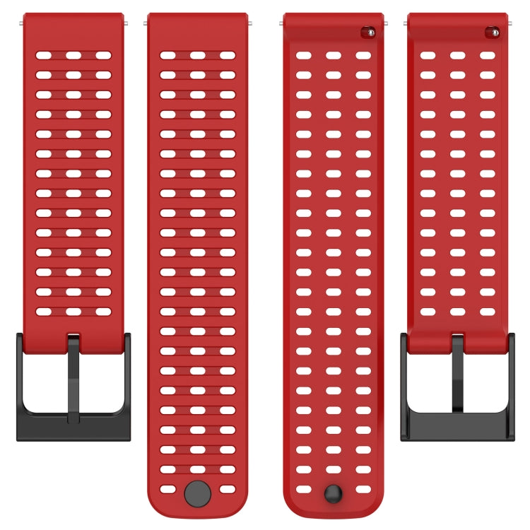 For Suunto 9 Peak Pro / Suunto Vertical Silicone Replacement Watch Band(Red)