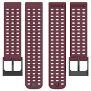 For Suunto 9 Peak Pro / Suunto Vertical Silicone Replacement Watch Band(Wine Red)