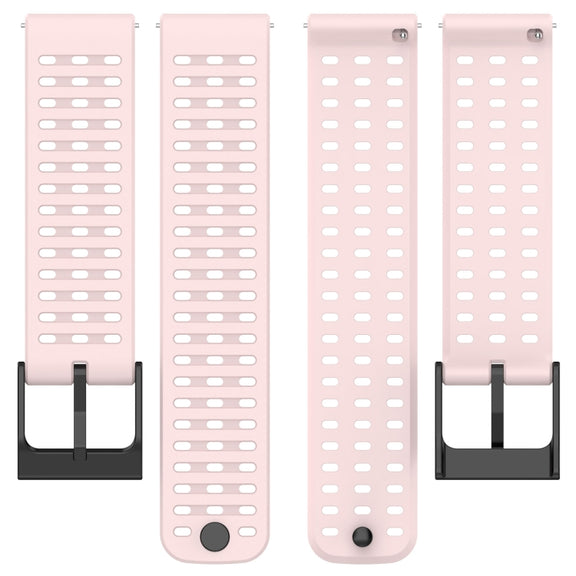 For Suunto 9 Peak Pro / Suunto Vertical Silicone Replacement Watch Band(Light Pink)