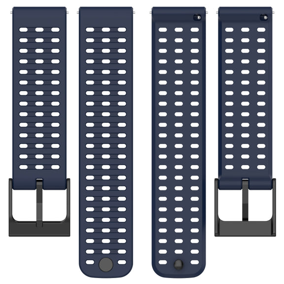 For Suunto 9 Peak Pro / Suunto Vertical Silicone Replacement Watch Band(Midnight Blue)