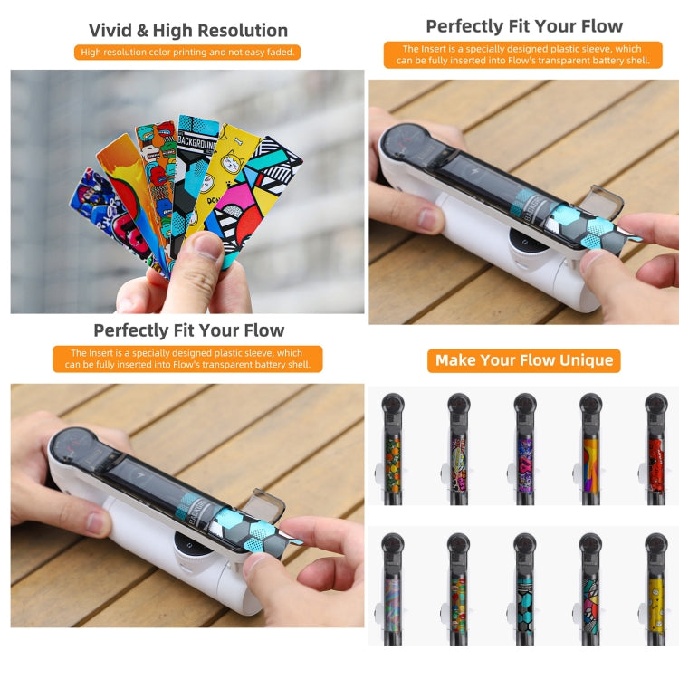 For Insta360 Flow Sunnylife IST-TZ575 Color Insert Sticker(Combo 1) - Protective Film & Stickers by Sunnylife | Online Shopping South Africa | PMC TechLife | Buy Now Pay Later Mobicred