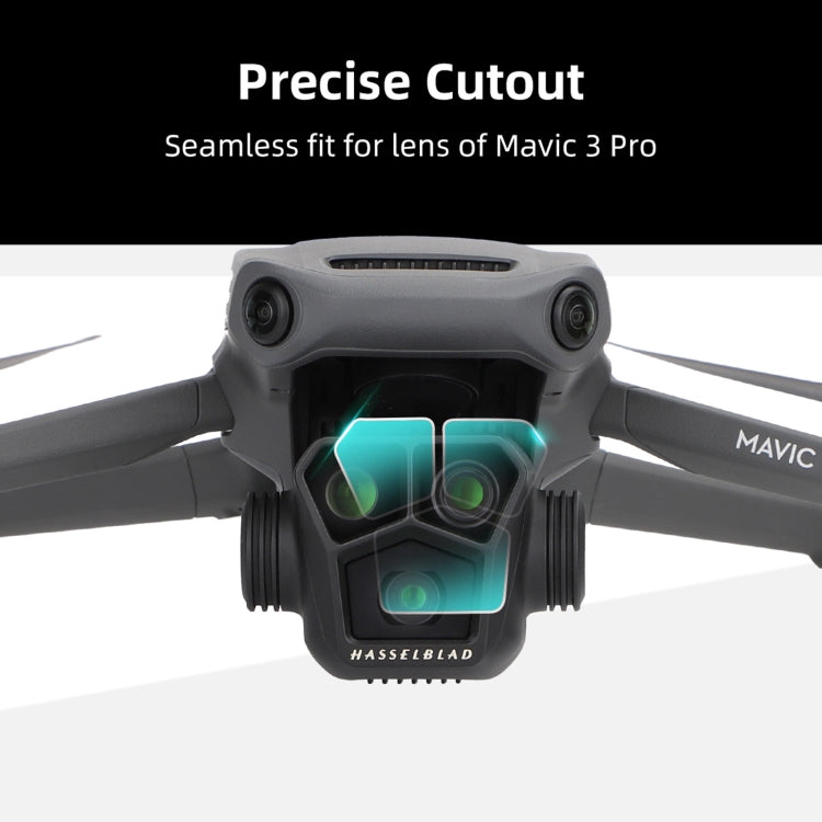 For DJI Mavic 3 Pro Sunnylife M3P-BHM578 2 Sets HD Explosion-proof Tempered Glass Film - free shipping - PMC TechLife - Order now!