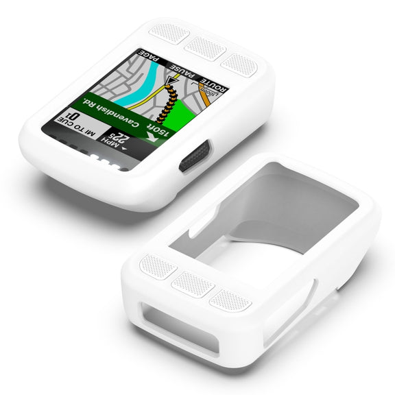 For Wahoo Elemnt Bolt V2 WFCC5 Stopwatch Silicone Protective Case(White)