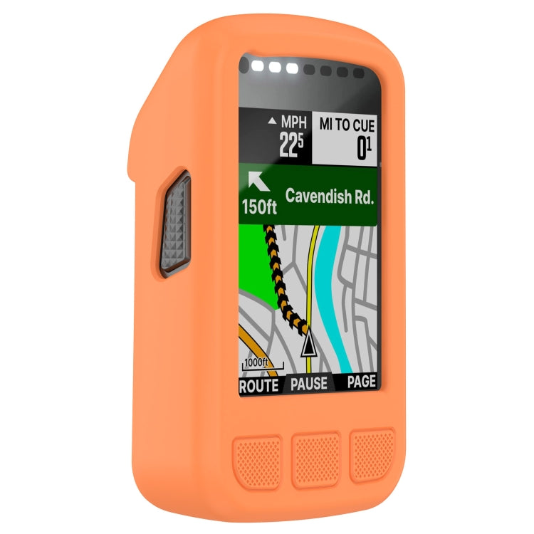 For Wahoo Elemnt Bolt V2 WFCC5 Stopwatch Silicone Protective Case(Orange)