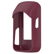 For Wahoo Elemnt Bolt V2 WFCC5 Stopwatch Silicone Protective Case(Wine Red)