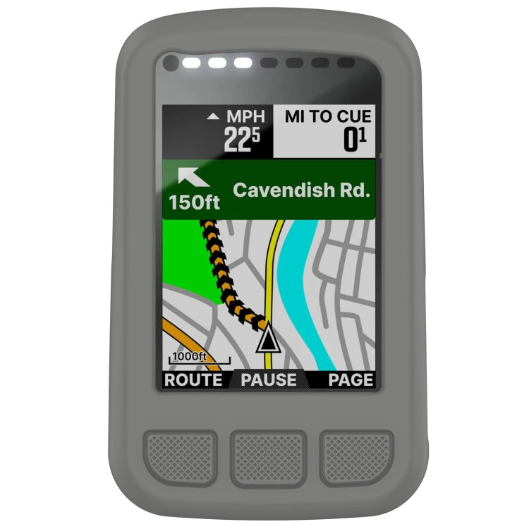 For Wahoo Elemnt Bolt V2 WFCC5 Stopwatch Silicone Protective Case(Dark Grey) - Watch Case by PMC TechLife | Online Shopping South Africa | PMC TechLife