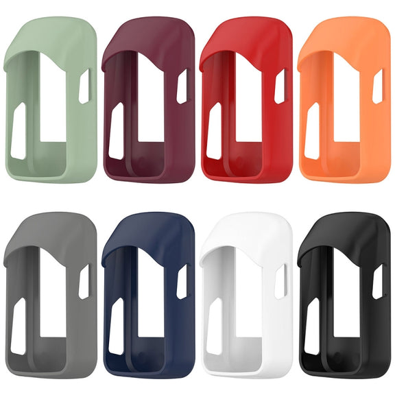 For Wahoo Elemnt Bolt V2 WFCC5 Stopwatch Silicone Protective Case(Dark Grey)