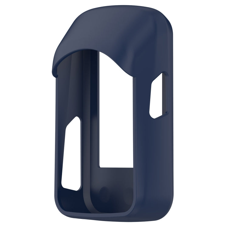 For Wahoo Elemnt Bolt V2 WFCC5 Stopwatch Silicone Protective Case(Midnight Blue)