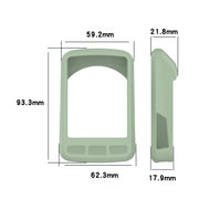 For Wahoo Elemnt Roam WFCC4 Stopwatch Silicone Protective Case(White)