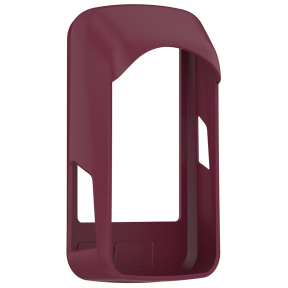 For Wahoo Elemnt Roam WFCC4 Stopwatch Silicone Protective Case(Wine Red)