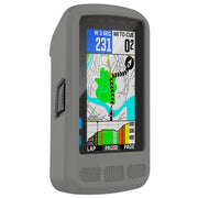 For Wahoo Elemnt Roam WFCC4 Stopwatch Silicone Protective Case(Dark Grey)
