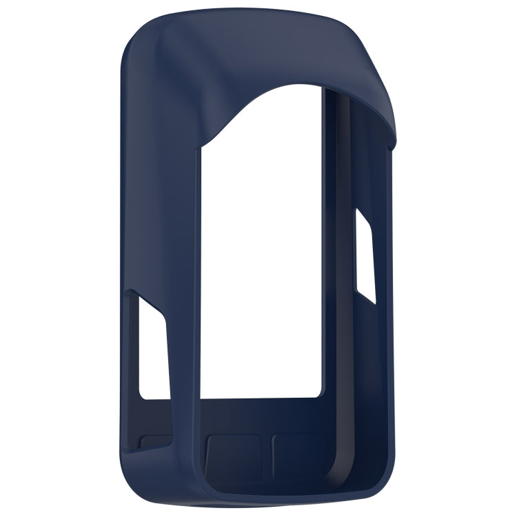 For Wahoo Elemnt Roam WFCC4 Stopwatch Silicone Protective Case(Midnight Blue)