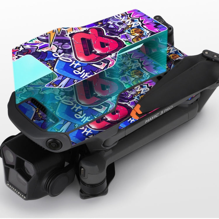 For DJI Mavic 3 Pro / RC Pro Sunnylife Drone Body Remote Control Decorative Stickers Set(Cool Purple) - Stickers by Sunnylife | Online Shopping South Africa | PMC TechLife | Buy Now Pay Later Mobicred