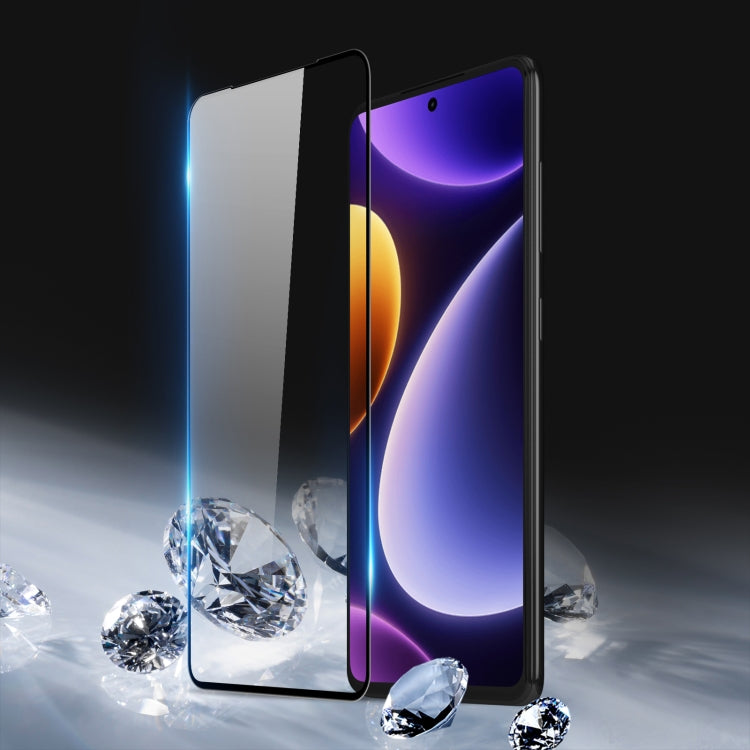 For Xiaomi Poco F5 / Redmi Note 12 Turbo 10pcs DUX DUCIS 0.33mm 9H Medium Alumina Tempered Glass Film