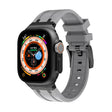 AP Silicone Watch Band For Apple Watch 42mm(Black Grey) - Watch Bands by PMC TechLife | Online Shopping South Africa | PMC TechLife