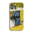 For iPhone 11 Pro Precise Hole Oil Painting Pattern PC Phone Case(Handcart) - iPhone 11 Pro Cases by PMC TechLife | Online Shopping South Africa | PMC TechLife