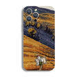 For iPhone 11 Pro Precise Hole Oil Painting Pattern PC Phone Case(Evening Breeze) - iPhone 11 Pro Cases by PMC TechLife | Online Shopping South Africa | PMC TechLife