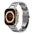 Double Rows Metal Watch Band For Apple Watch SE 2023 44mm(Silver) - Watch Bands by PMC TechLife | Online Shopping South Africa | PMC TechLife