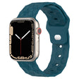 Football Texture Silicone Watch Band For Apple Watch SE 2022 40mm(Dark Blue) - Watch Bands by PMC TechLife | Online Shopping South Africa | PMC TechLife