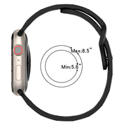 Football Texture Silicone Watch Band For Apple Watch SE 2022 44mm(Dark Grey)