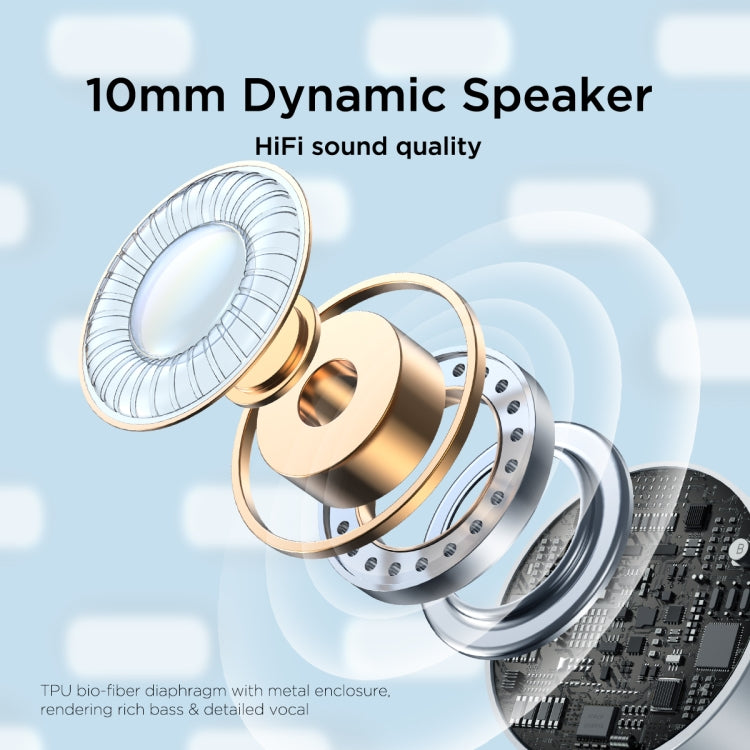 JOYROOM JR-EC06 Type-C Metal In-Ear Wired Earphone, Length: 1.2m(White) - Type-C Earphone by JOYROOM | Online Shopping South Africa | PMC TechLife