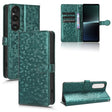 For Sony Xperia 1 V Honeycomb Dot Texture Leather Phone Case(Green) - free shipping - PMC TechLife - Order now!