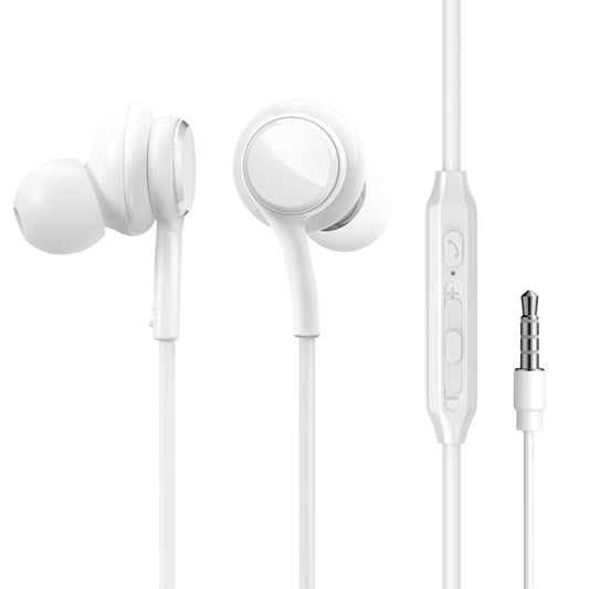 JOYRO0M JR-EW02 3.5mm In-Ear Wired Earphone, Length: 1.2m(White) - free shipping - PMC Jewellery - Order now!