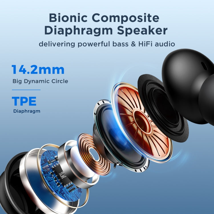 JOYRO0M JR-EW02 3.5mm In-Ear Wired Earphone, Length: 1.2m(Black) - free shipping - PMC TechLife - Order now!