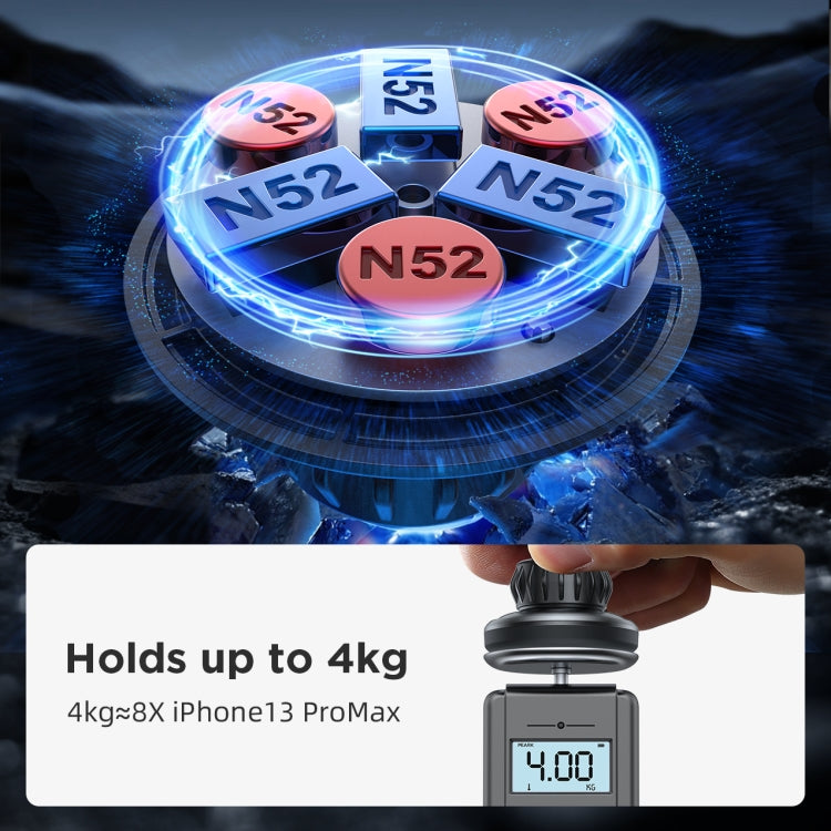 JOYROOM JR-ZS356 Center Console Magnetic Car Phone Holder(Black) - Car Holders by JOYROOM | Online Shopping South Africa | PMC TechLife