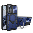 For Xiaomi 12T / 12T Pro CD Texture Sliding Camshield Magnetic Holder Phone Case(Blue) - free shipping - PMC TechLife - Order now!