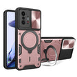For Xiaomi 11T CD Texture Sliding Camshield Magnetic Holder Phone Case(Pink) - free shipping - PMC TechLife - Order now!