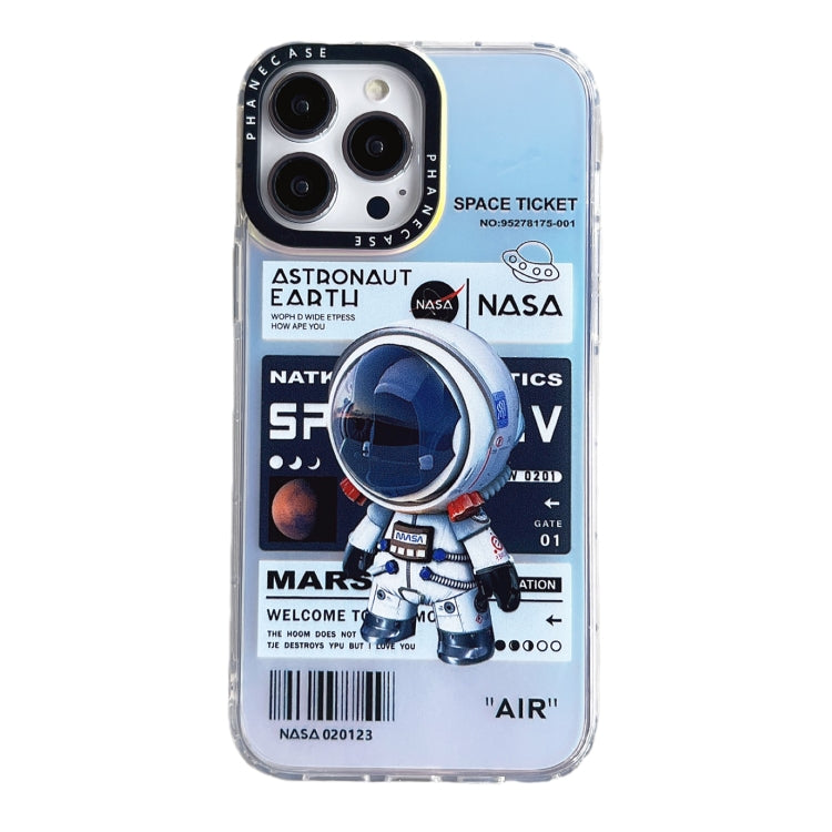 For iPhone XR Astronaut Pattern Shockproof PC Protective Phone Case(White) - free shipping - PMC TechLife - Order now!