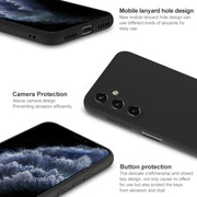 For Samsung Galaxy A24 4G IMAK UC-3 Series Shockproof Frosted TPU Phone Case(Black)