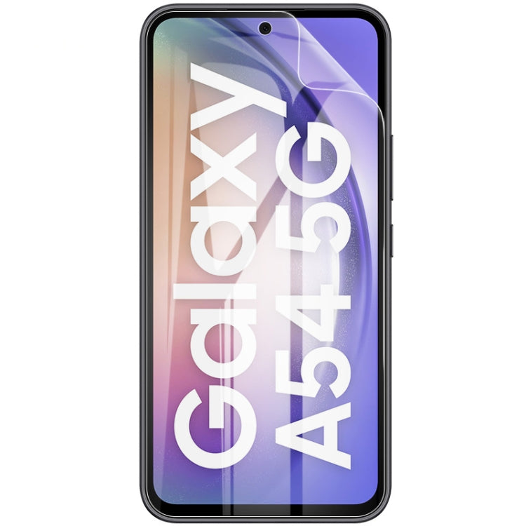 For Samsung Galaxy A54 5G 2pcs imak Curved Full Screen Hydrogel Film Protector - Galaxy Tempered Glass by imak | Online Shopping South Africa | PMC TechLife | Buy Now Pay Later Mobicred