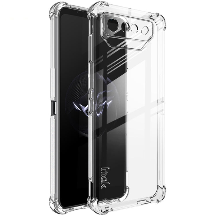 For Asus ROG Phone 7 Ultimate imak Shockproof Airbag TPU Phone Case(Transparent) - free shipping - PMC Jewellery - Order now!